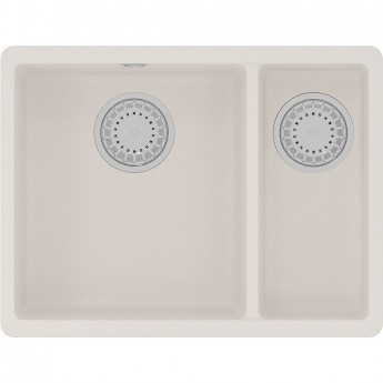 Кухонная мойка LEMARK SINARA 550.2-U жасмин 9910082 Кухонная мойка LEMARK SINARA 550.2-U жасмин 9910082