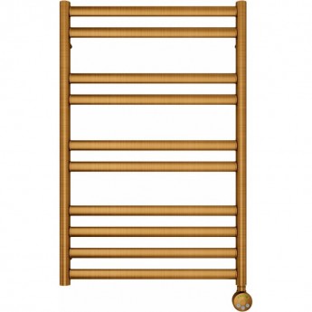 Полотенцесушитель электрический LEMARK STATUS LM44810EBR П10 500x800, левый/правый, бронза