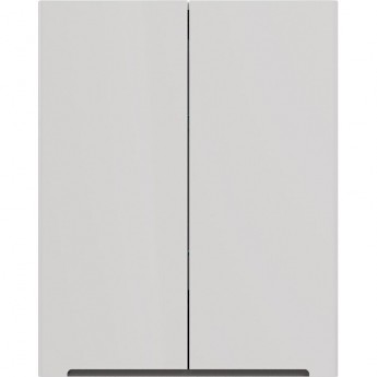 Шкаф LEMARK BUNO 60 см подвесной, 2-х дверный, белый глянец