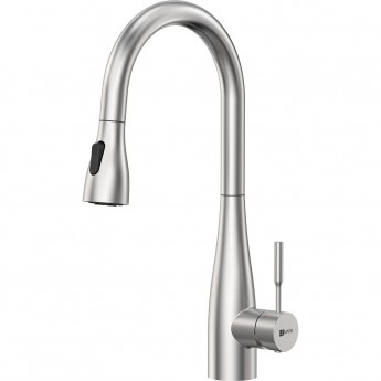 Смеситель LEMARK EXPERT LM5084S для кухни с вытяжным изливом, сталь Смеситель LEMARK EXPERT LM5084S для кухни с вытяжным изливом, сталь