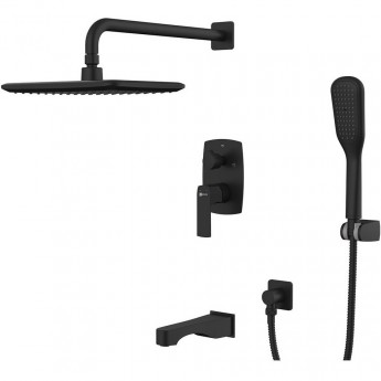 Смеситель LEMARK URSUS LM7222BL для ванны и душа встраиваемый Смеситель LEMARK URSUS LM7222BL для ванны и душа встраиваемый