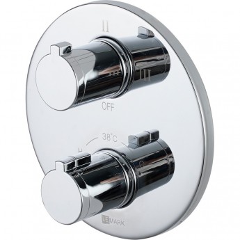 Термостат LEMARK YETI LM7828C для ванны и душа встраиваемый с 3-функциональным дивертором Термостат LEMARK YETI LM7828C для ванны и душа встраиваемый с 3-функциональным дивертором